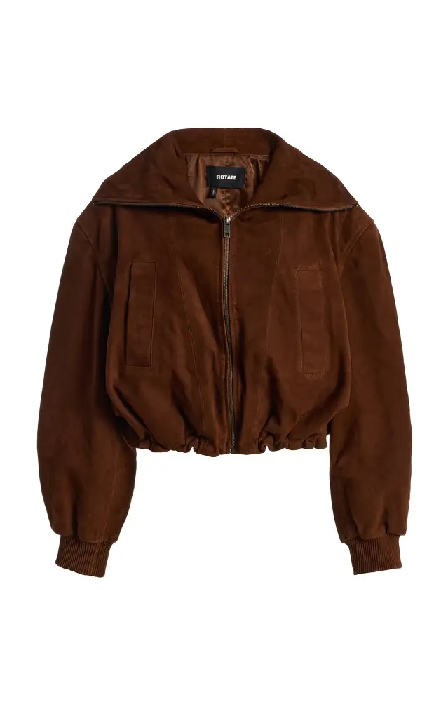 ROTATE Anorak Suede Jacket