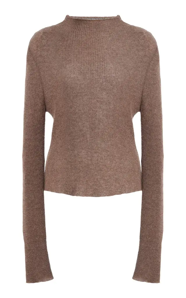 Leelah Turtleneck Knit Top Leelah Turtleneck Knit Top