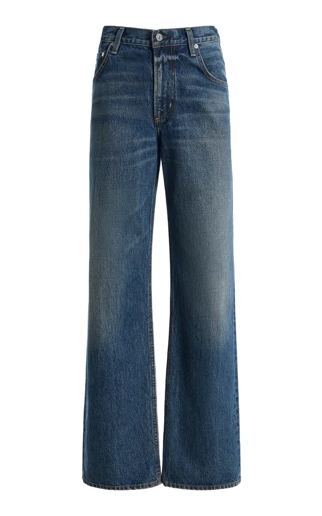 Lindz Easy Rigid Mid-Rise Straight-Leg Jeans Lindz Easy Rigid Mid-Rise Straight-Leg Jeans