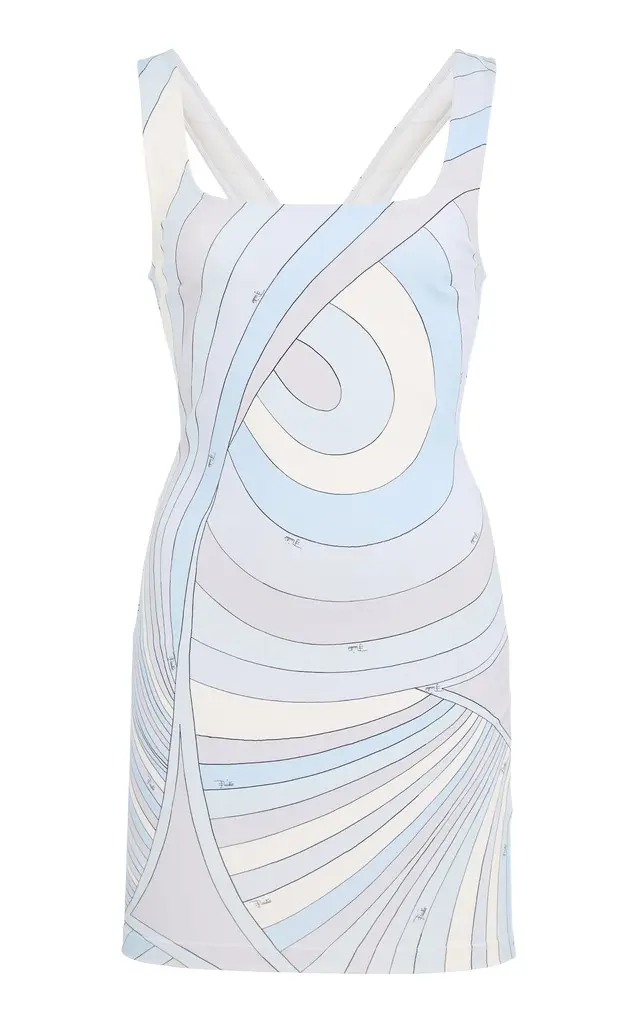 Printed Jersey Mini Dress Printed Jersey Mini Dress