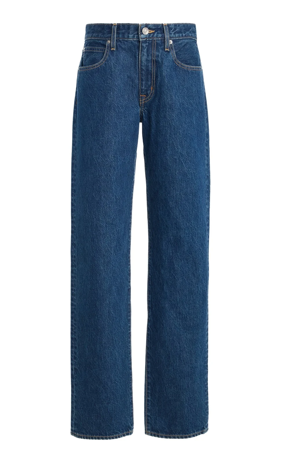 SLVRLAKE Chloe Rigid Low-Rise Straight-Leg Jeans