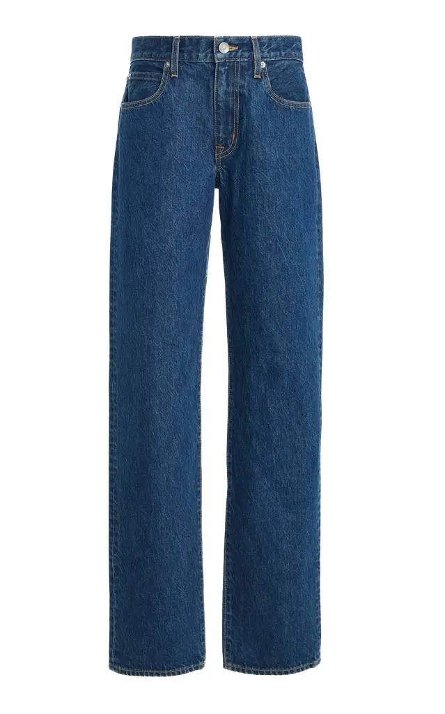 Chloe Rigid Low-Rise Straight-Leg Jeans Chloe Rigid Low-Rise Straight-Leg Jeans