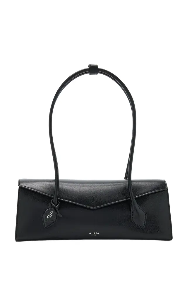 Le Teckel Medium Leather Flap Bag Le Teckel Medium Leather Flap Bag