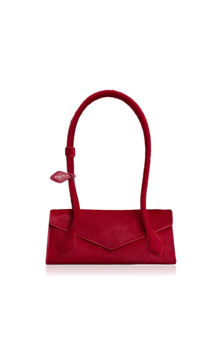 Le Teckel Small Calf Hair Flap Bag Le Teckel Small Calf Hair Flap Bag
