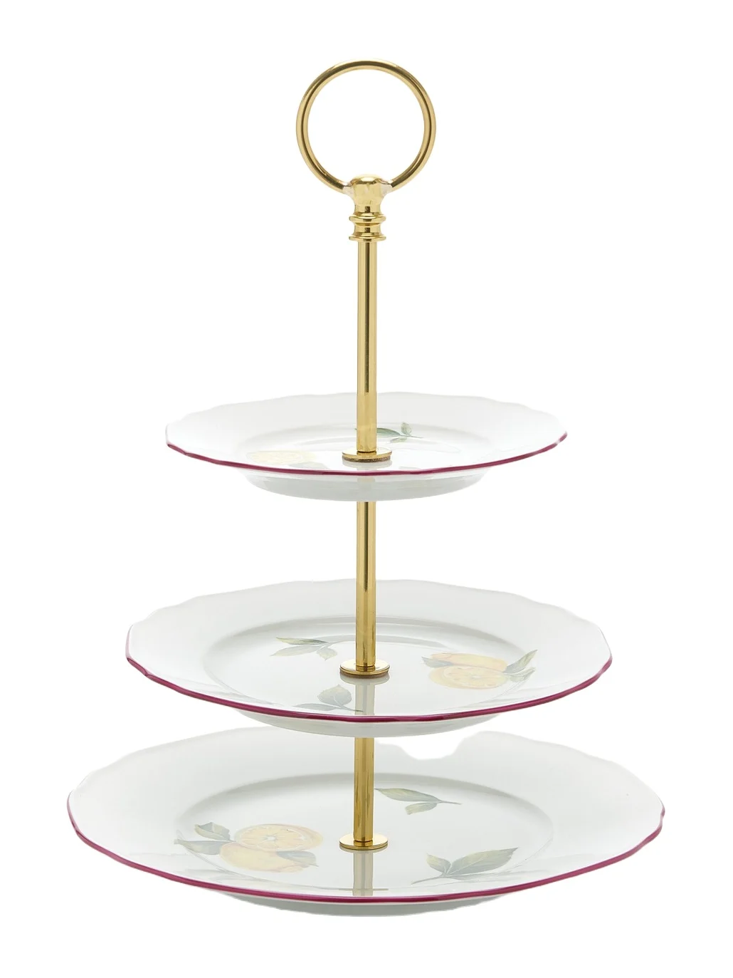 Augarten Wien Exclusive Botanica Citron Porcelain Petit Four Holder