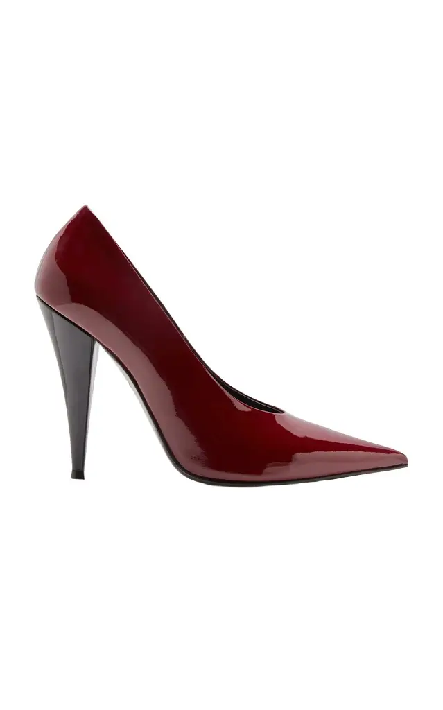 Givenchy 95mm Pointy Patent Leather Pumps