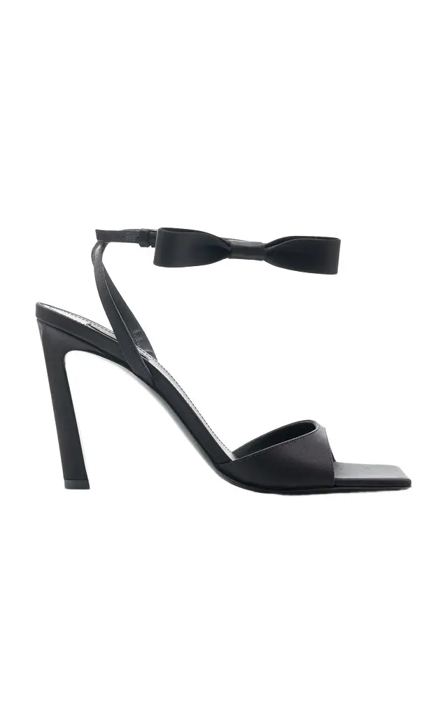 Givenchy Naked Bow Satin Sandals