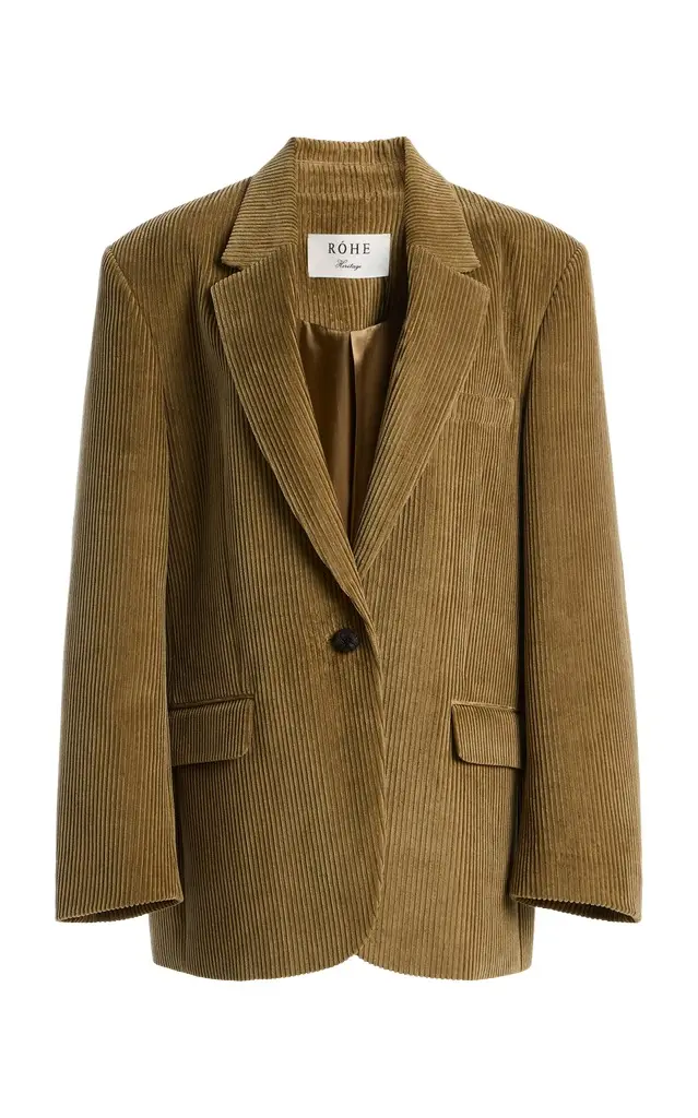 RÓHE Oversized Corduroy Blazer