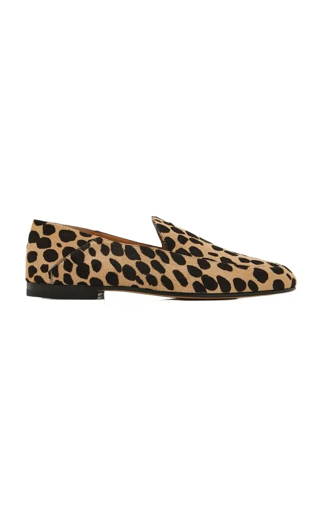 Pony-Effect Leather Mules Pony-Effect Leather Mules