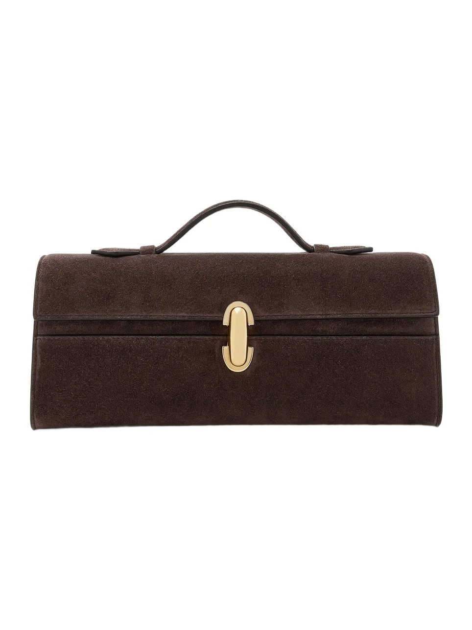 Savette Slim Symmetry Suede Pochette