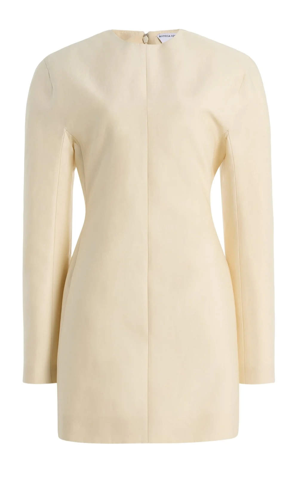 Bottega Veneta Tailored Silk-Cotton Toile Mini Dress