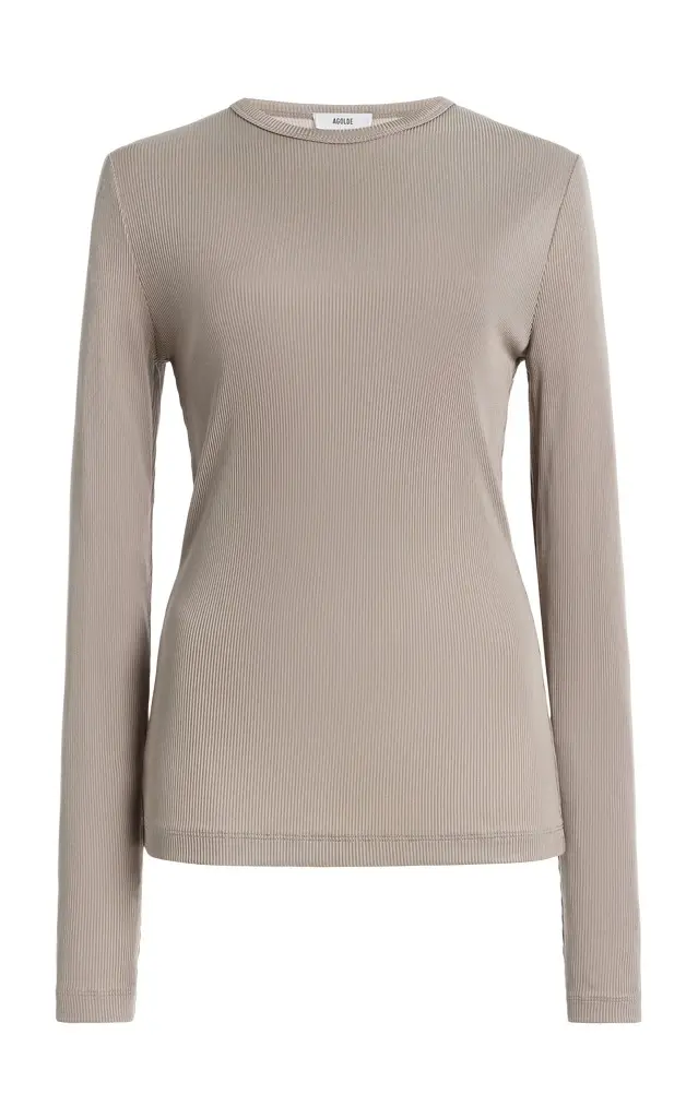 AGOLDE Delphi Slim Jersey Tee