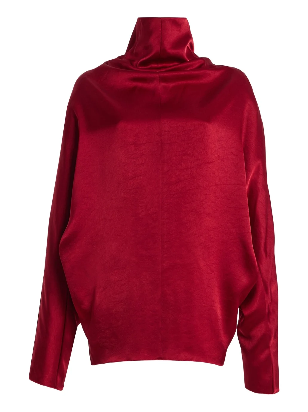 Ilaria Draped Satin Top