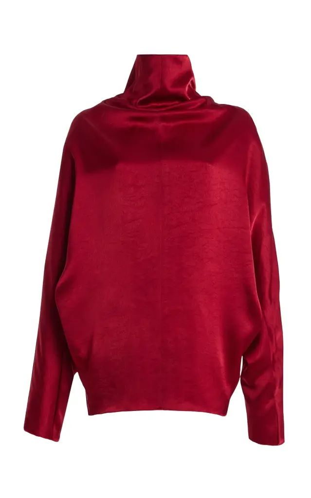 Citizens of Humanity Ilaria Draped Satin Top