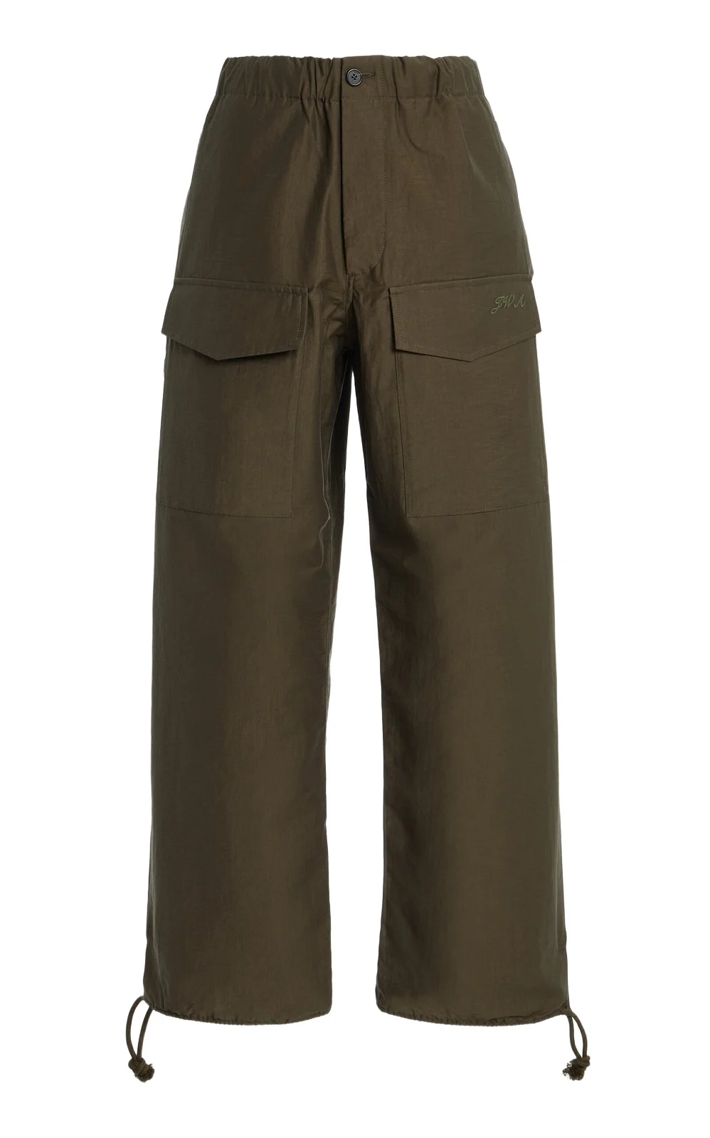 Cotton Parachute Track Pants