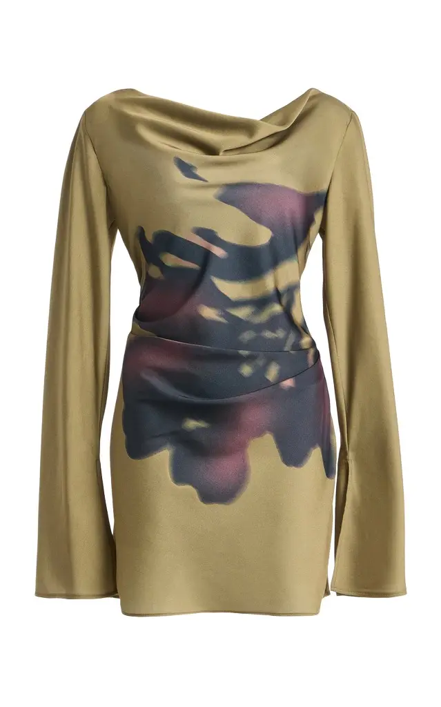 Significant Other ILY Satin Mini Dress