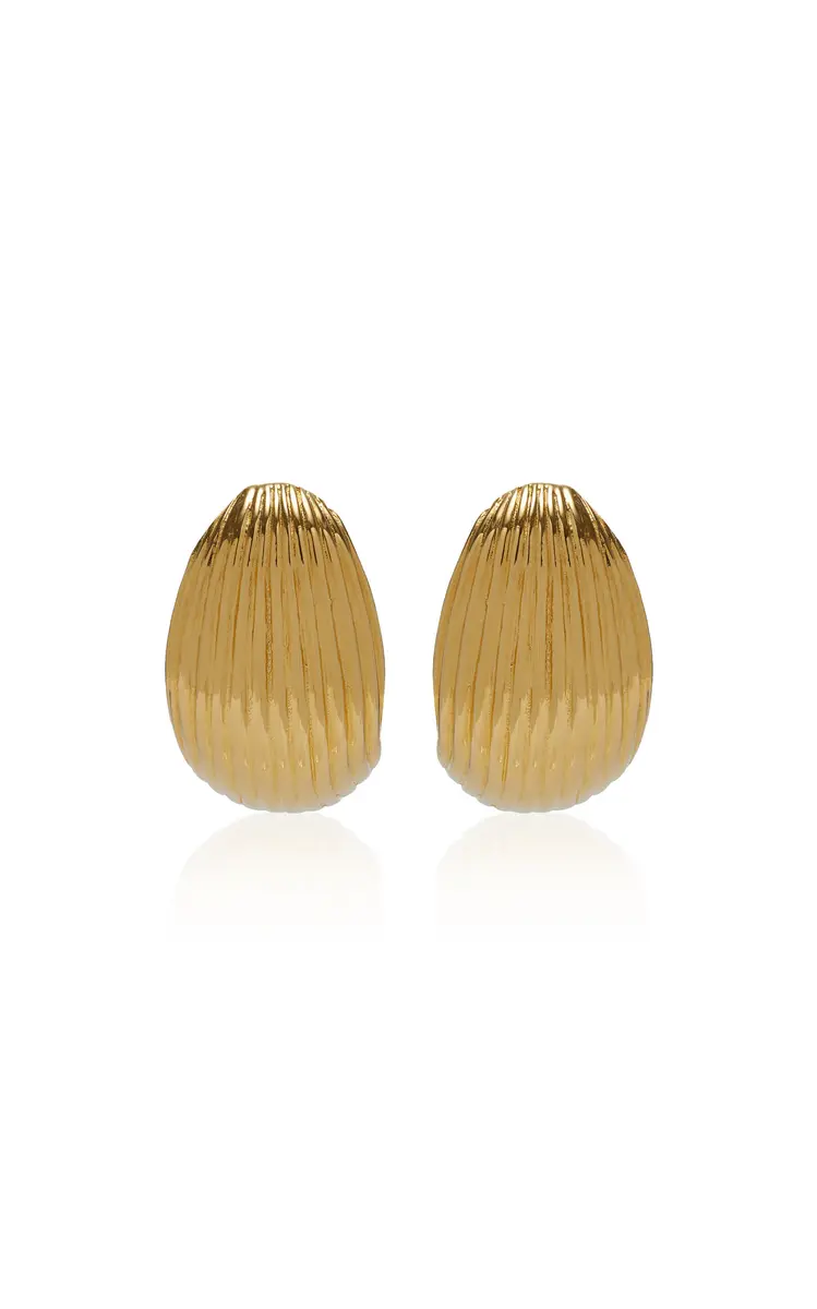 Sophie Buhai Reversible Hinged Gold Vermeil Hoops