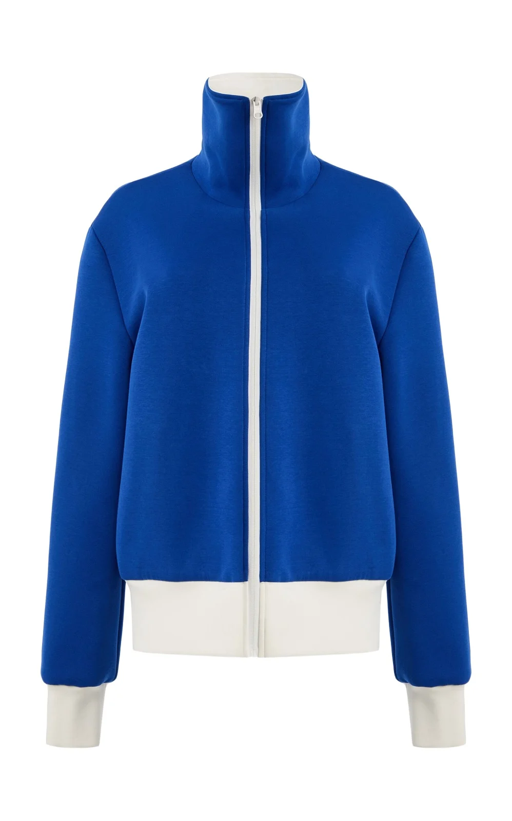 Lii Reversible High-Neck Jersey Jacket