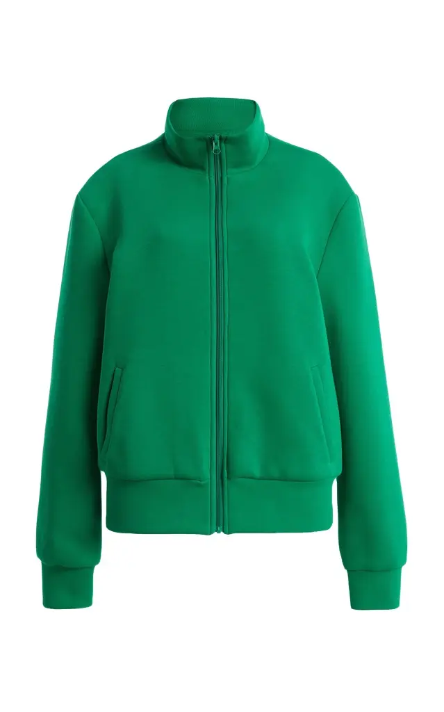Zipped Jersey Jacket