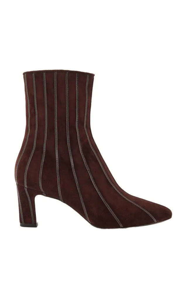 Herbert Levine A Fine Line Suede Ankle Boots