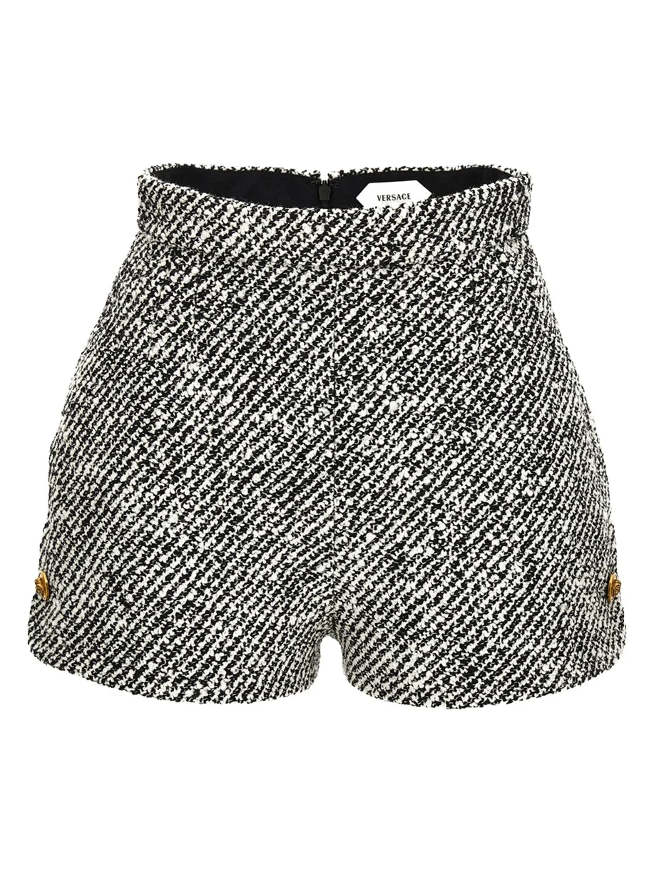 Wool Boucle Mini Shorts Wool Boucle Mini Shorts