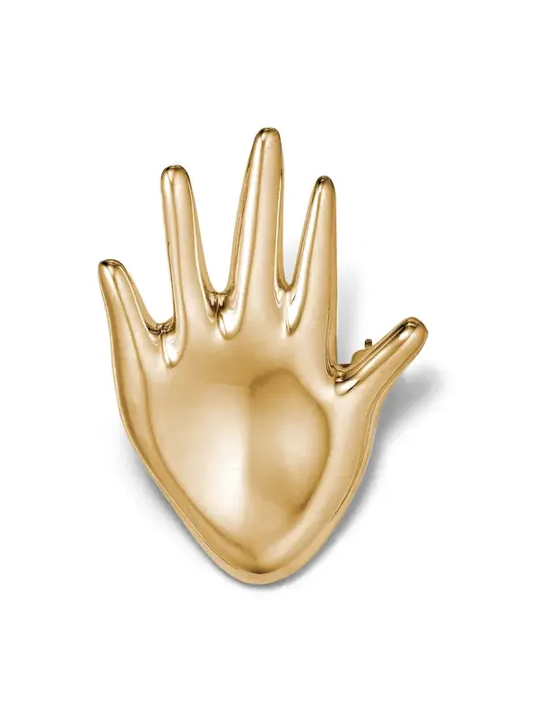 Small Dalí Gold Vermeil Brooch Small Dalí Gold Vermeil Brooch