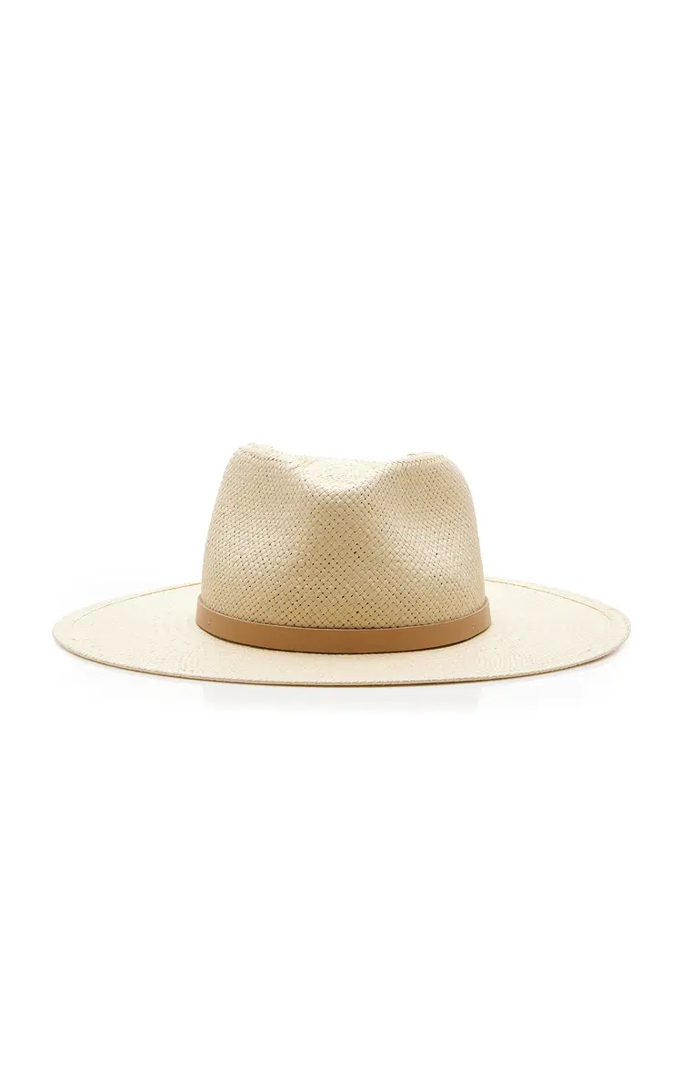 JANESSA LEONE Sherman Raffia Hat