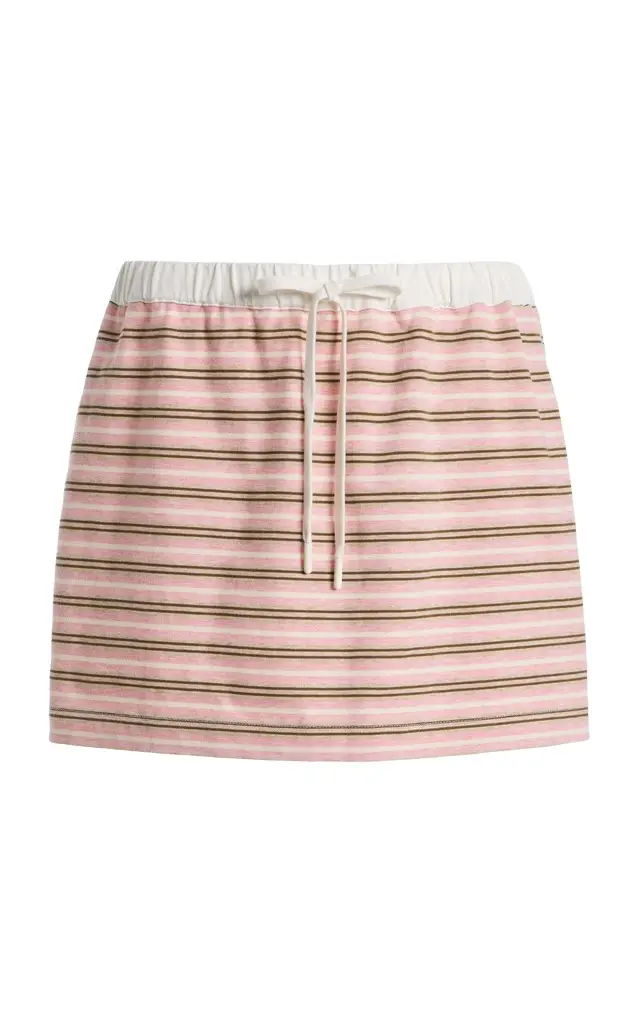 Exclusive Maddie Cotton Mini Skirt