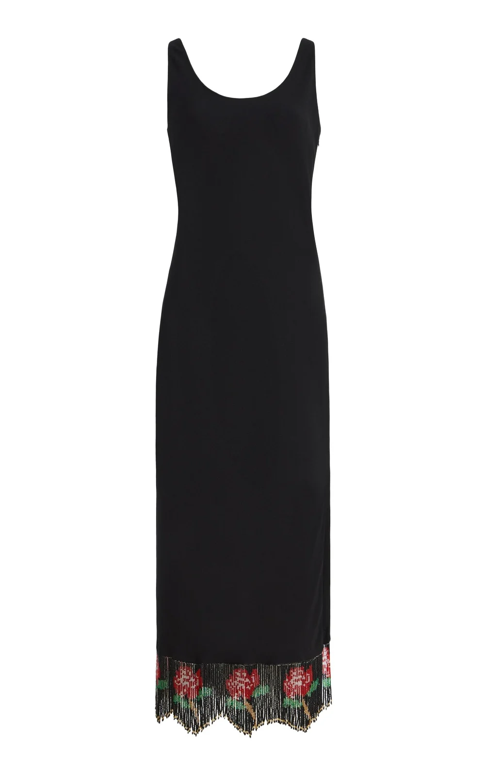 Posse Exclusive Rosanna Embellished Crepe Maxi Dress