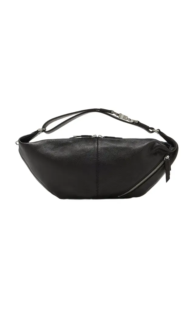 Mini Quiver Leather Clip Bag