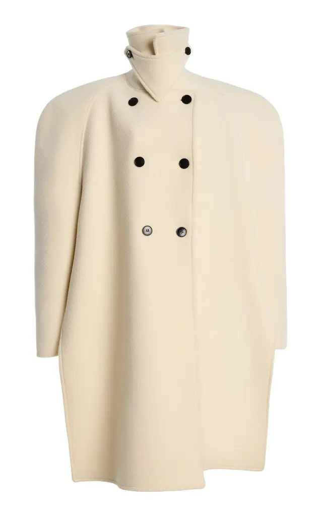 Burc Akyol Knot Front Wool Coat