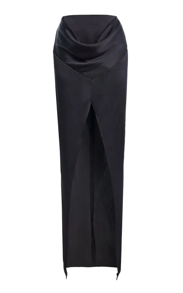 Caryatid Satin Maxi Skirt Caryatid Satin Maxi Skirt