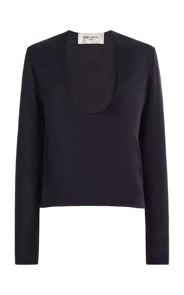 Relaxed Satin Top