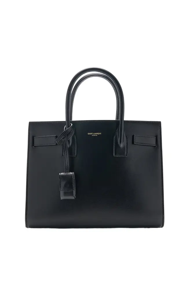 Saint Laurent Baby Sac de Jour Leather Carryall