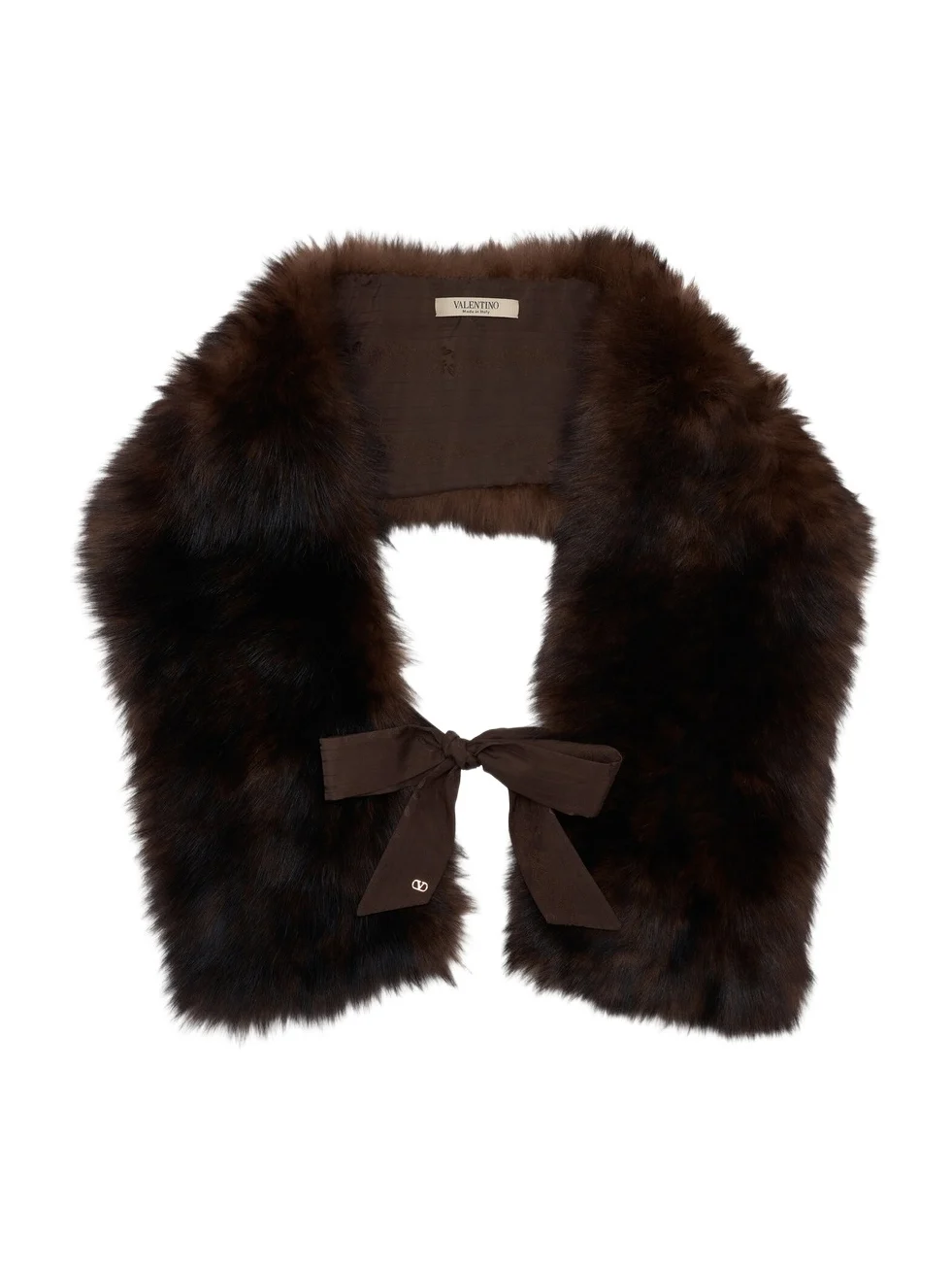 Valentino Garavani Feathers & Fur Stole