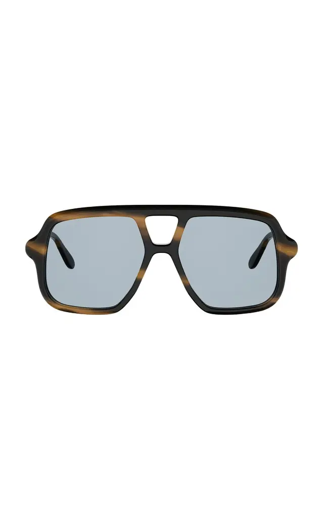 Slim Square-Frame Acetate Sunglasses Slim Square-Frame Acetate Sunglasses