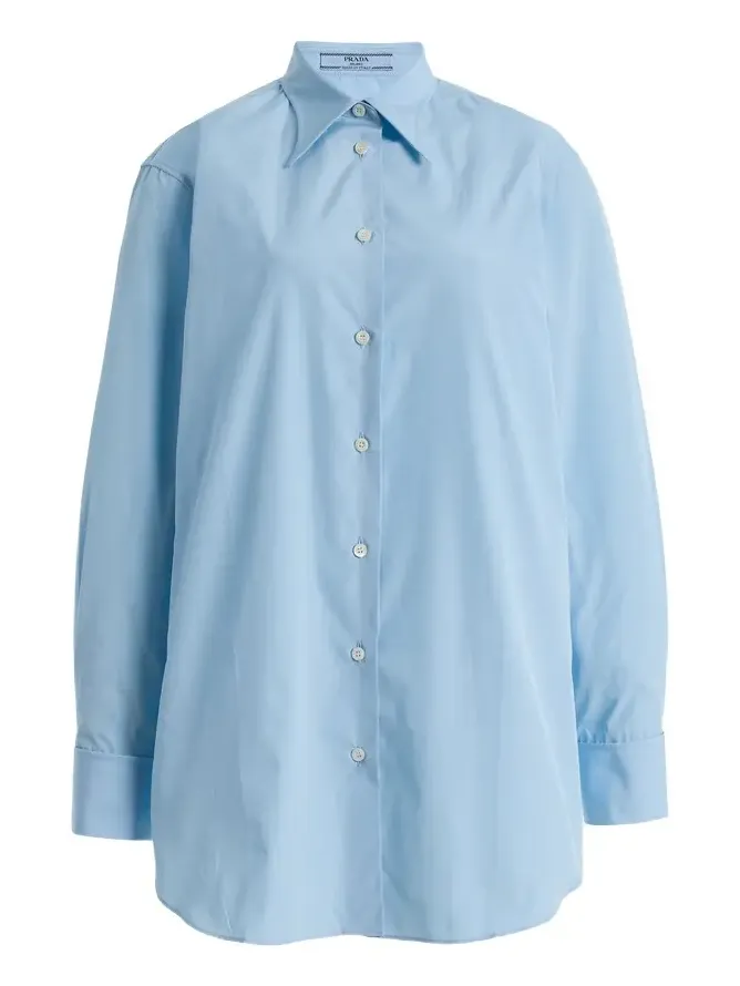 Crinkled Poplin Shirt Crinkled Poplin Shirt