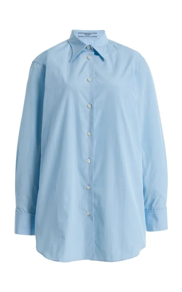 Crinkled Poplin Shirt Crinkled Poplin Shirt