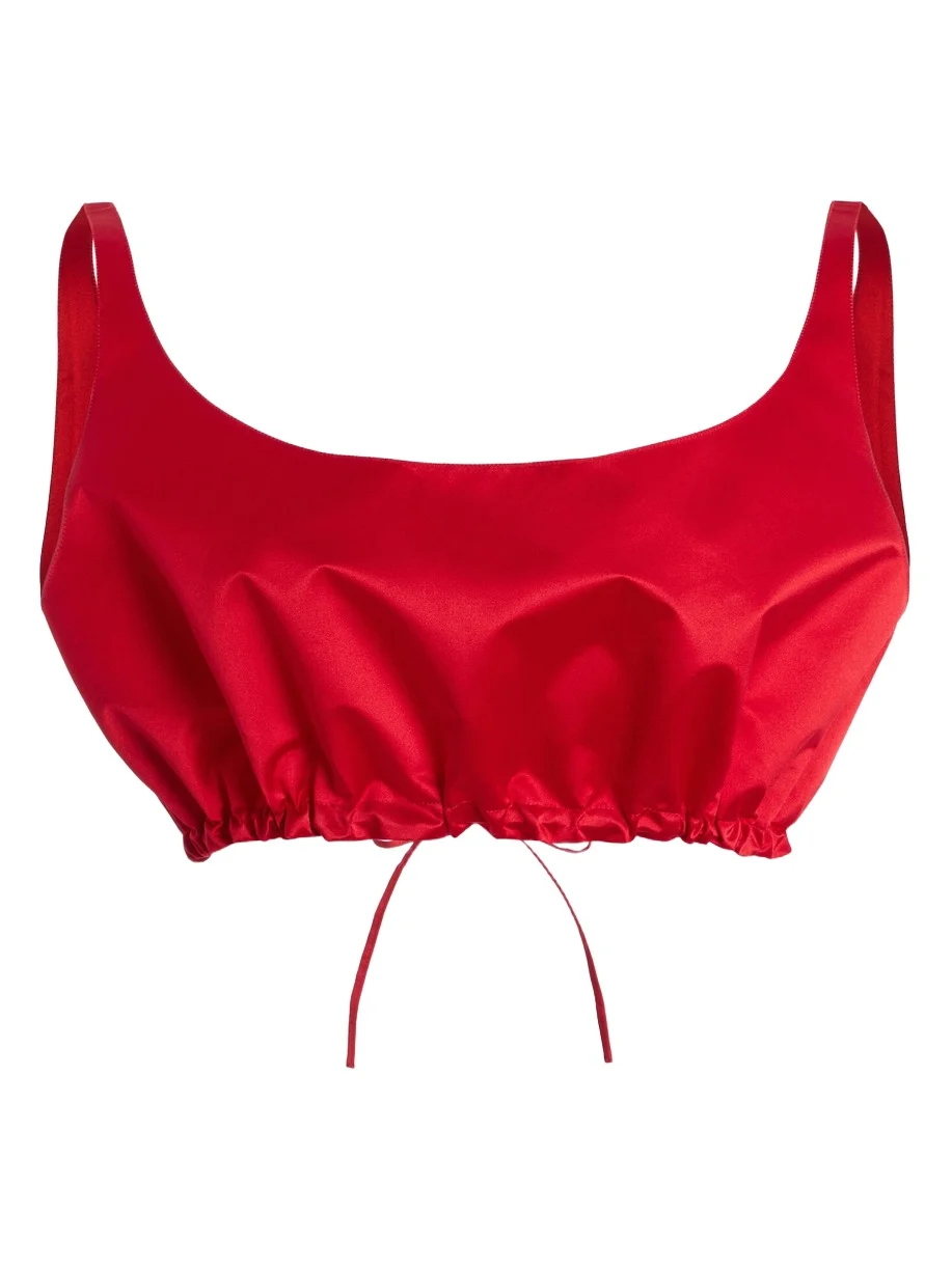 Prada Duchesse Silk Top