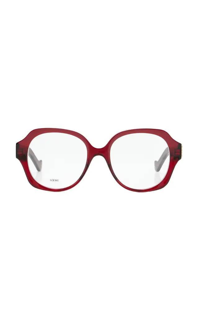 Loewe Anagram Square-Frame Acetate Optical Glasses