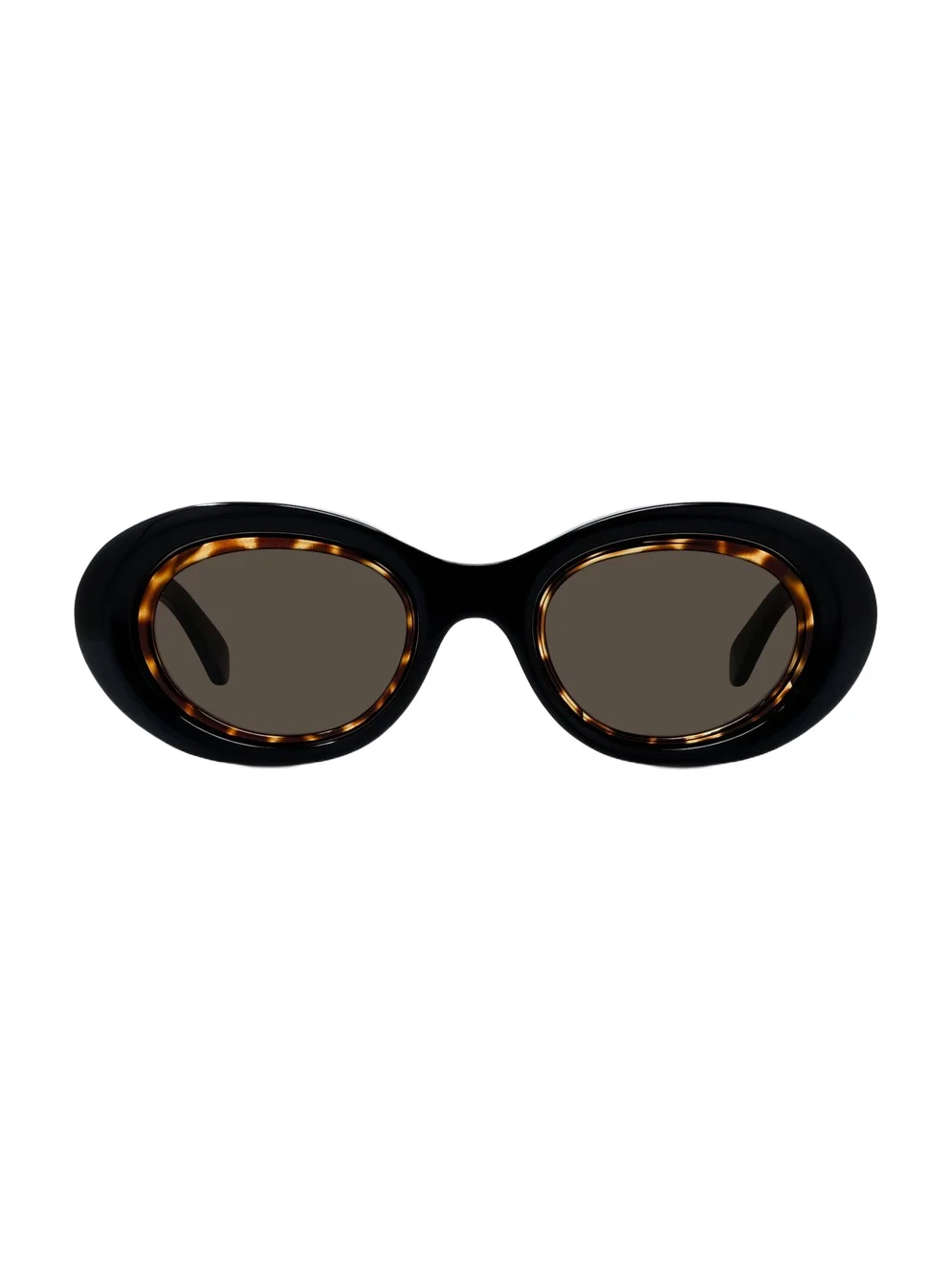 Loewe Anagram Oval-Frame Acetate Sunglasses