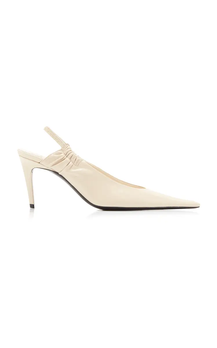 Anne-Marie Slingback Leather Pumps Anne-Marie Slingback Leather Pumps
