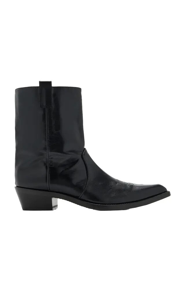 Clive Leather Ankle Boots