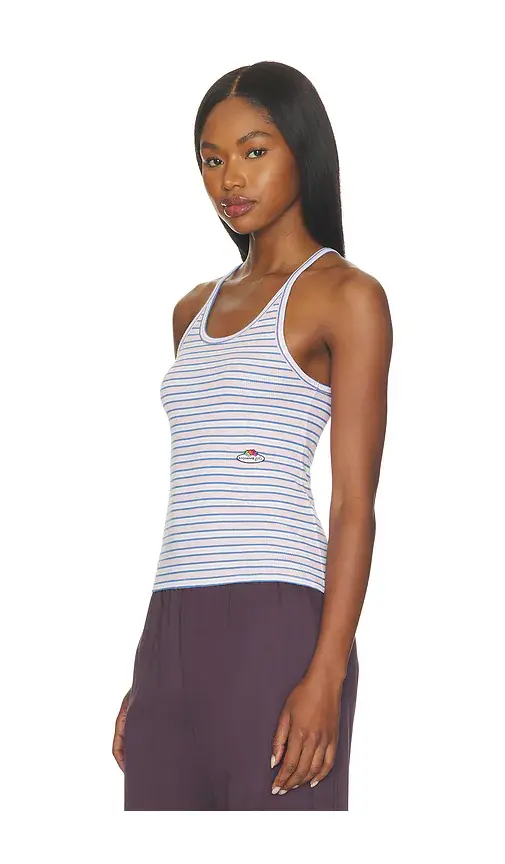 Hommegirls x Fruit Of The Loom Striped Cami Tank Top | Thumbnail 2 Hommegirls x Fruit Of The Loom Striped Cami Tank Top | Thumbnail 2