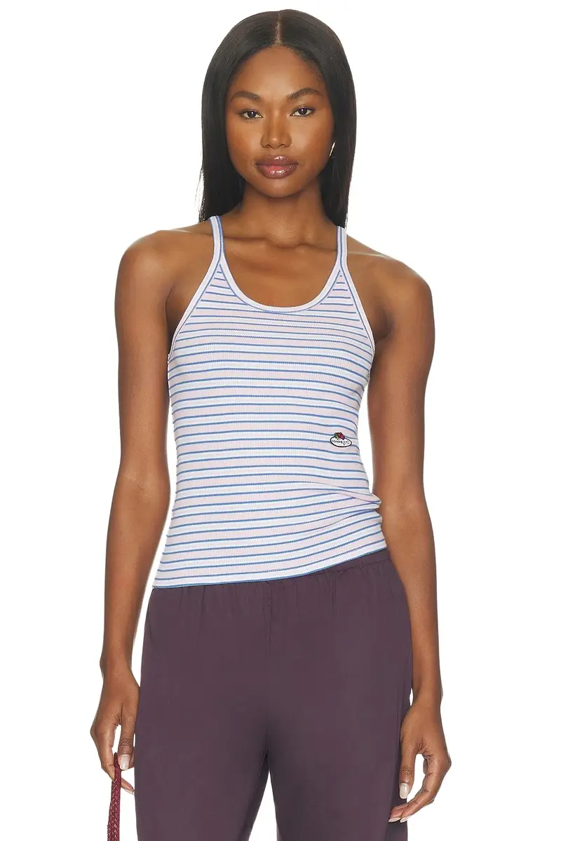 x Fruit Of The Loom Striped Cami Tank Top x Fruit Of The Loom Striped Cami Tank Top