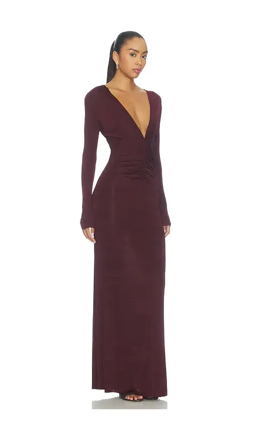 SEROYA Ebony Maxi Dress | Thumbnail 2