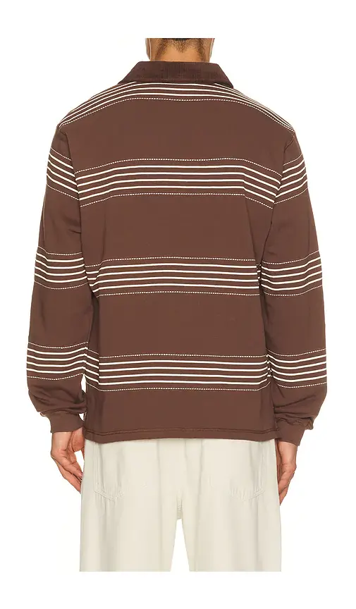 Percival Editor Rugby Sweatshirt | Thumbnail 2 Percival Editor Rugby Sweatshirt | Thumbnail 2