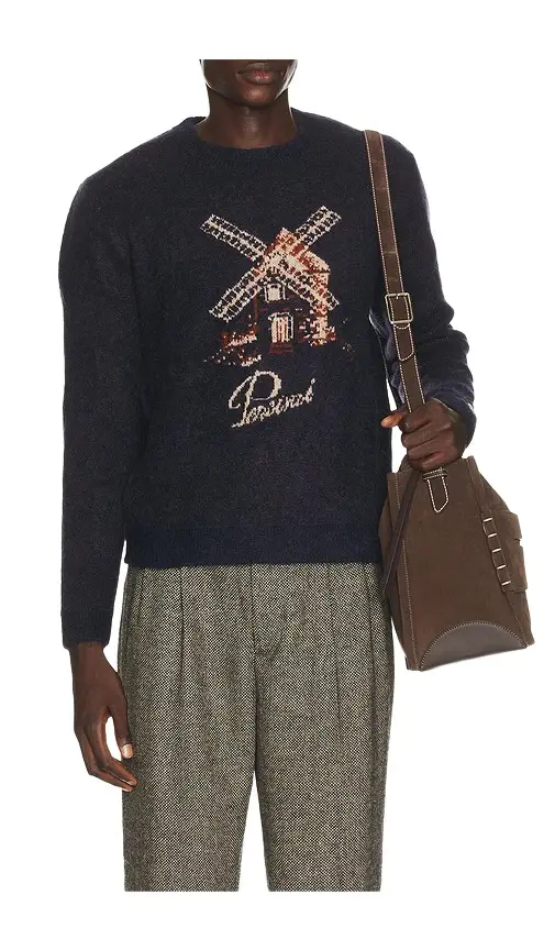 Percival Miller Jacquard Jumper