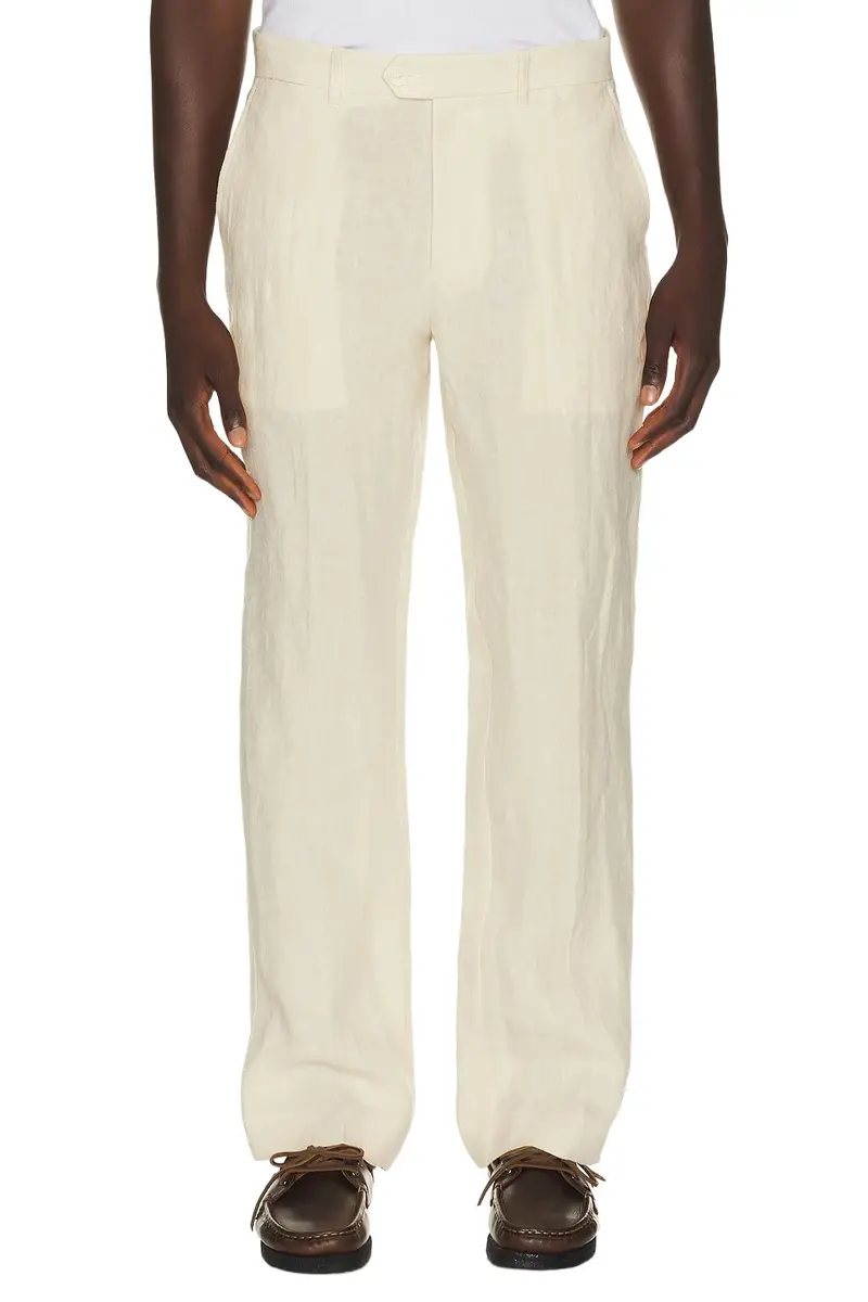 Tailored Linen Trousers