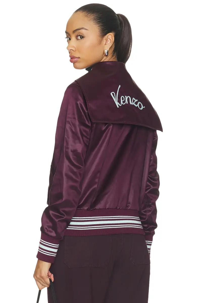 KENZO Varsity Cropped Bomber